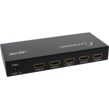 InLine® HDMI Splitter/Verteiler, 4-fach, 4K2K kompatibel