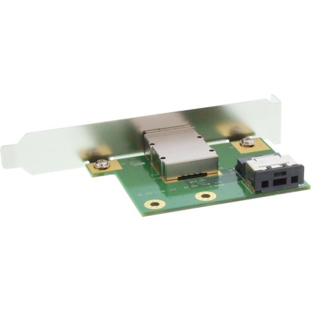 InLine® SAS Slotblech PCI, 1x ext. SFF-8088 auf 1x int. SFF-8087