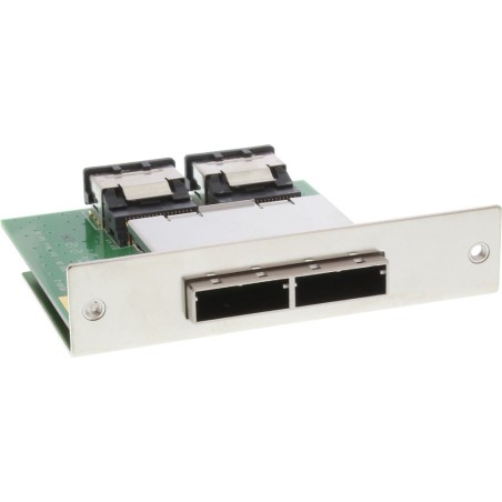 InLine® SAS Dual Adapter, 2x ext. SFF-8088 auf 2x int. SFF-8087, mit 50pol. Centronics Rahmen