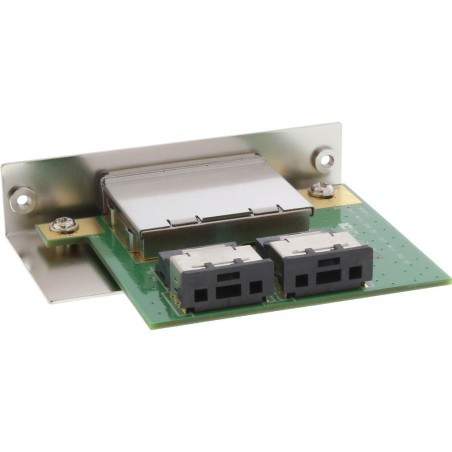 InLine® SAS Dual Adapter, 2x ext. SFF-8088 auf 2x int. SFF-8087, mit 50pol. Centronics Rahmen