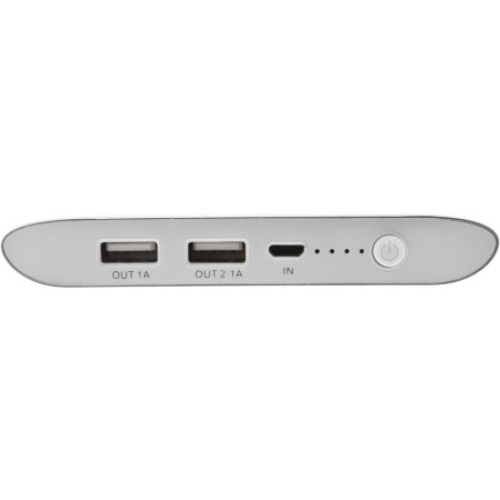 InLine® USB Zusatzakku PowerBank 16000mAh, silber