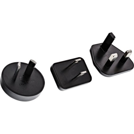 InLine® Stromadapter-Set für USB Netzteil 31507S, schwarz