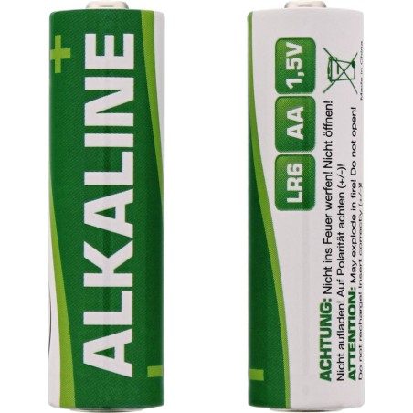 InLine® Alkaline High Energy Batterie, Mignon (AA), 4er Blister