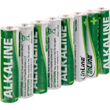 InLine® Alkaline High Energy Batterie, Micro (AAA), 24er Pack