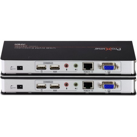 ATEN CE770 Konsolen-Extender, 1 PC auf 2x Konsole, USB, RS232, Audio, max. 300m