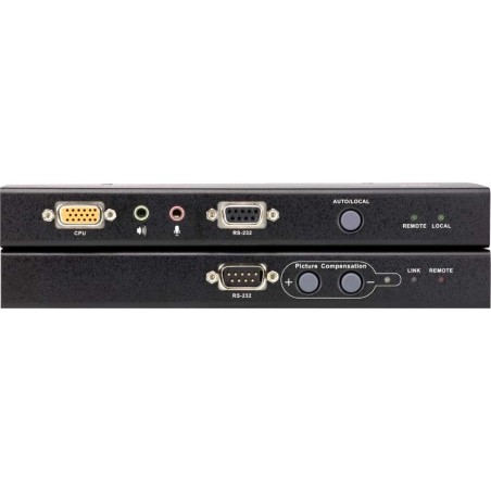 ATEN CE350 Konsolen-Extender, 1PC auf 2 Arbeitsplätze, PS/2, VGA, RS232, mit Audio, max. 150m