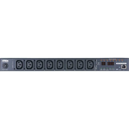 ATEN PE6108G 19"-Stromverteiler eco-PDU, 8 Ausgänge C13