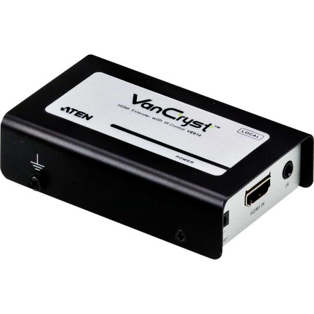 ATEN VE810 Video-Extender, HDMI-Verlängerung bis 60m über Netzwerkkabel, 3D, FullHD, mit Fernbedienung