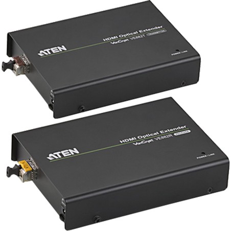 ATEN VE882 Audio/Video-Extender, HDMI-Verlängerung über Glasfaser/LWL, max. 600m