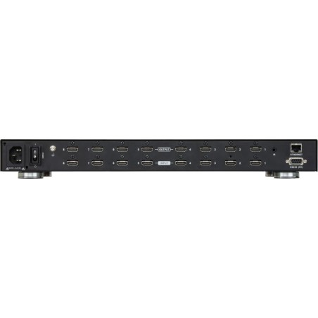 ATEN VM5808H Video-Matrix-Switch HDMI 8x8 Umschalter, FullHD, mit Scaler