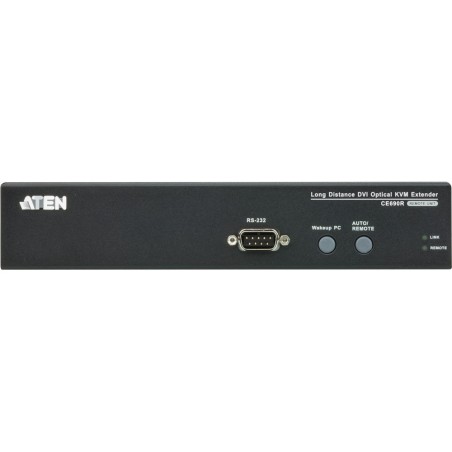 ATEN CE690 Konsolen-Extender, DVI über LWL, USB, RS232, mit Audio, max. 20km via Glasfaser