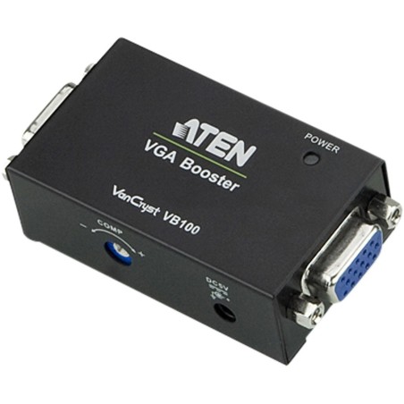 ATEN VB100-AT-G Video-Booster, VGA-Verstärker mit LED-Anzeige