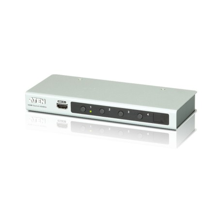 ATEN VS481B Video-Switch HDMI 4-fach Umschalter mit Fernbedienung