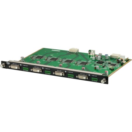 ATEN VM8604 4-Port-DVI-D-Ausgabekarte für VM1600, 4 A/V-Quellen an 4 Displays