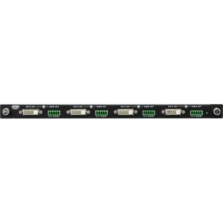 ATEN VM8604 4-Port-DVI-D-Ausgabekarte für VM1600, 4 A/V-Quellen an 4 Displays