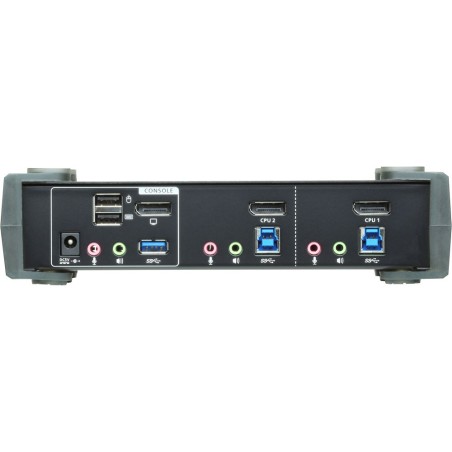 ATEN CS1922 KVMP-Switch 2-fach, DisplayPort, USB 3.0, für 2 Displays, 4K