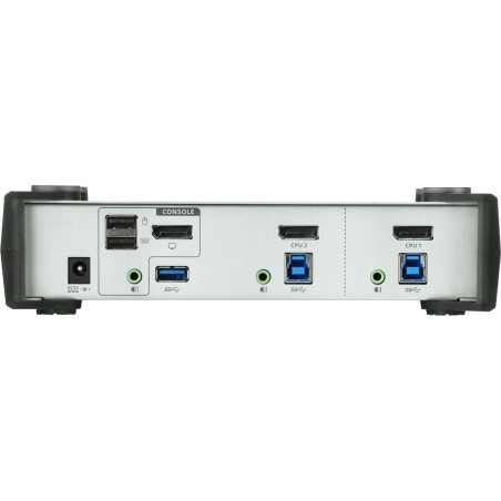 ATEN CS1912 KVMP-Switch 2-fach, DisplayPort, USB 3.0, für 2 Displays, UHD