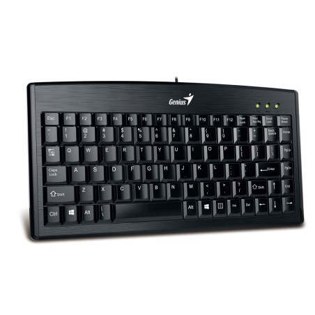 GENIUS Tastatur LuxeMate 100, edle Slim-Line Tastatur, nur 20mm tief