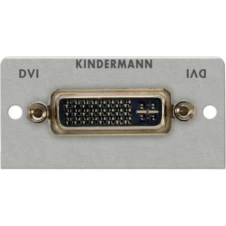 DVI-I Blende KINDERMANN 7444-402, 50x50mm, Lötanschluss