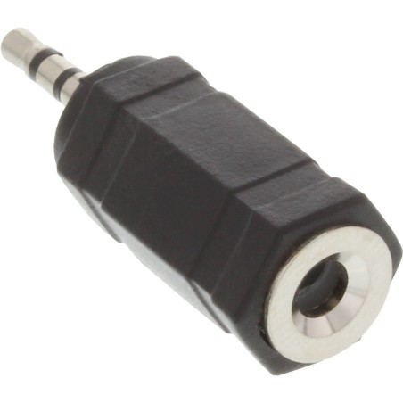 Adaptateur audio, InLine®, 2,5mm prise - 3,5mm prise femelle, Stéréo