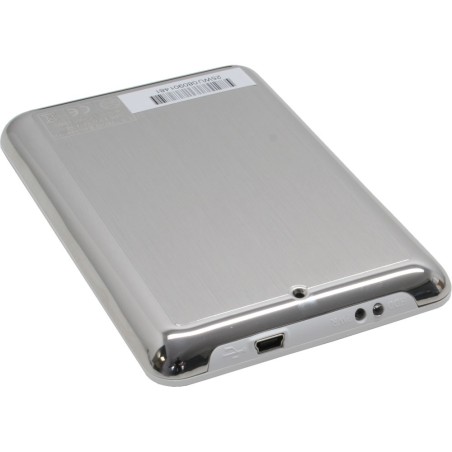 Gehäuse 6,35cm (2,5"), USB 2.0, Alu, LC-Power, LC-PRO-25WU, für SATA-HDD, weiß/chrom