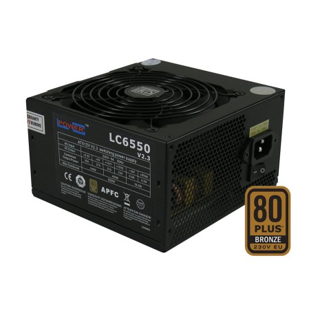 Netzteil ATX PFC, LC-Power SUPER SILENT LC6550 V2.3, 550W, 80 PLUS® BRONZE