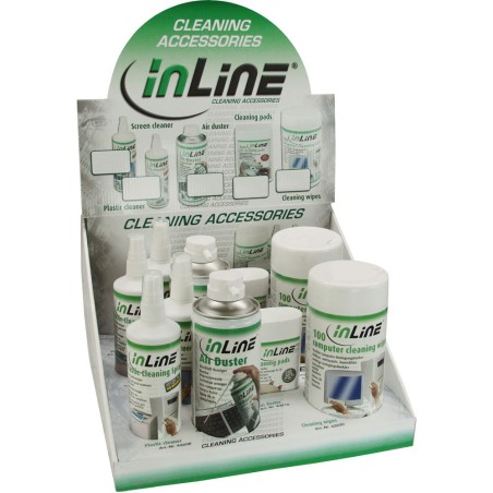 InLine® Box Produits nettoyage/Cleaning Accessories, kit à 10 pcs.