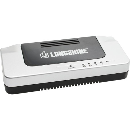 Longshine Switch 10/100Mbit 5 Port mit QoS 6 Loop Erkennung, LCS-FS6105-C