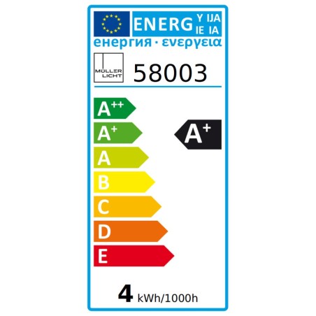 Müller-Licht LED Kerzenform 3W 230V E14 250lm 180° 2700K 10.000h