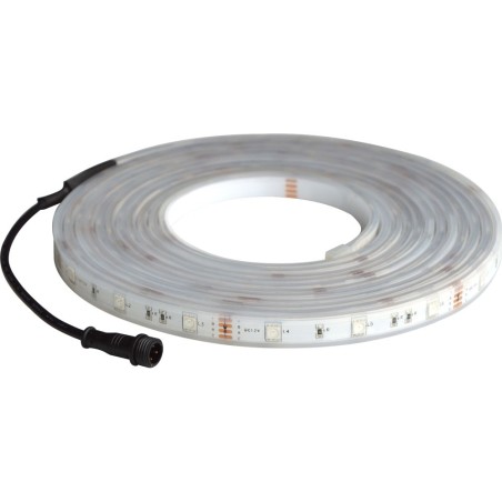 Müller-Licht LED-Strip IP44 Outdoor 27W 230V, Farbwechsel RGB, 5m, mit Fernbedienung