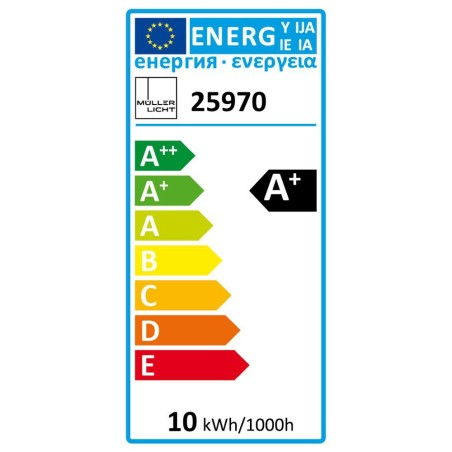 Müller-Licht LED-Lampe Birnenform 10W 230V E27 810lm 200° 2700K Doppelpack