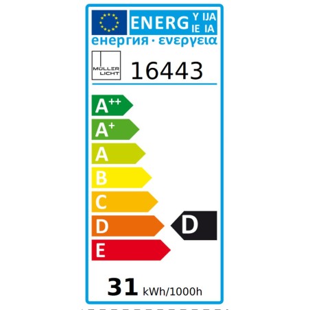 Müller-Licht Halogen-Glaslampe Birnenform 30W 230V E27 405lm 2900K warmweiß dimmbar