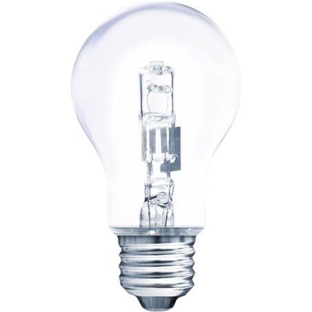 Müller-Licht Halogen-Glaslampe Birnenform 46W 230V E27 700lm 2700K warmweiß dimmbar