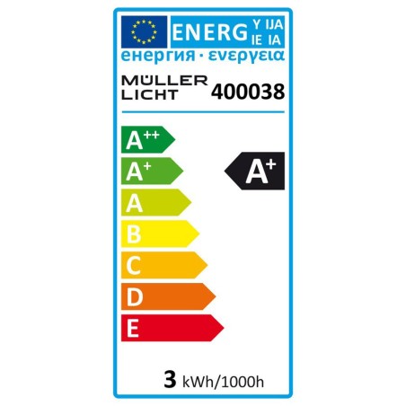 Müller-Licht LED MiniGlobe 3W 220-240V E27 250lm 180° 2700K warmweiß