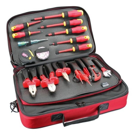 Coffret outils électriques professionnel, 18 pcs.