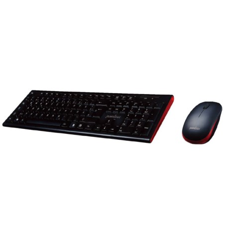 Kabelloses Tastatur- und Maus Set, Perixx PERIDUO-711 DE B, schwarz