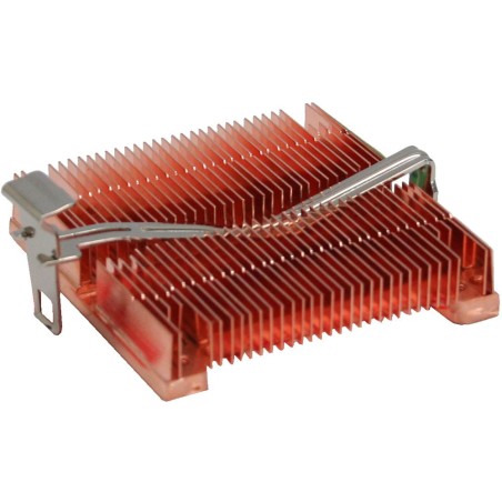 CPU-Kühler Titan TTC-CU4/HS für Intel PIII, Kupfer, 1HE, Sockel A / 462, ohne Lüfter