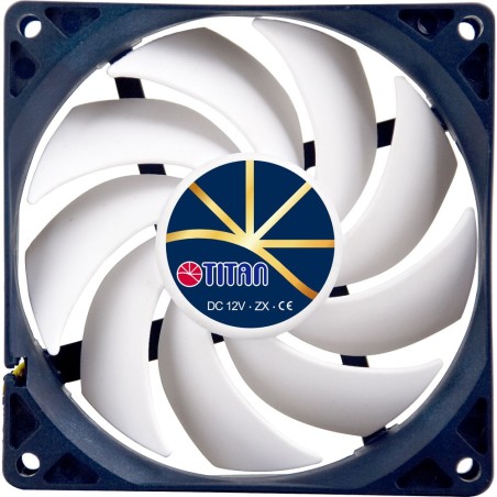 Lüfter, Titan, 92x92x25mm, TFD-9225H12ZP/KE(RB), Extreme Silent Fan, mit PWM, leise