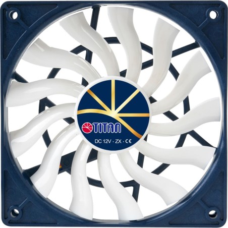 Lüfter, Titan, 120x120x15mm, TFD-12015H12ZP/KE(RB), Extreme Silent Fan, mit PWM, leise