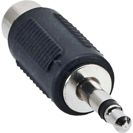 Adaptateur audio, InLine®, 3,5mm jack à 1x connecteur Cinch femelle, Mono