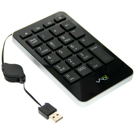 Bloc numérique, Wintech KNP-7, noir/argent, USB