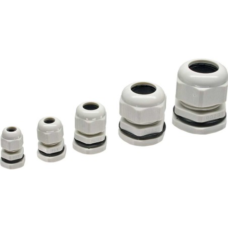 InLine® Kabeldurchführung PG 9 Nylon IP68 4-8mm