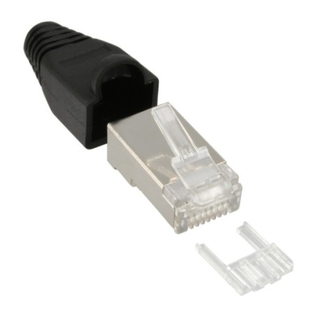 Connecteur RJ45 blindé à sertir InLine®