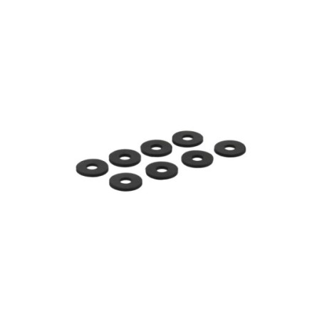 Rondelles en caoutchouc, InLine®, pour découpler disques durs, 8 pcs.