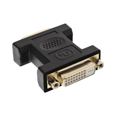 Adaptateur DVI-D, InLine®, Digital 24+1 prise femelle / prise femelle