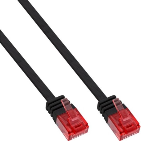 Câble patch réseau RJ45 plat InLine®