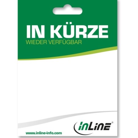 InLine® bride en carton, avec perforation Euro