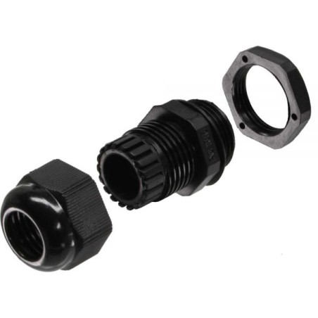 Presse-étoupe InLine® PG 9 Nylon IP68 4-8mm, noir, 10 pièces