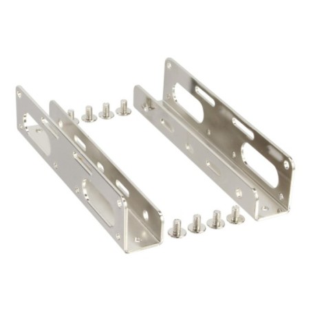 Rails de montage HDD/SSD, InLine®, 2,5"-3,5", seulement cadre et vis